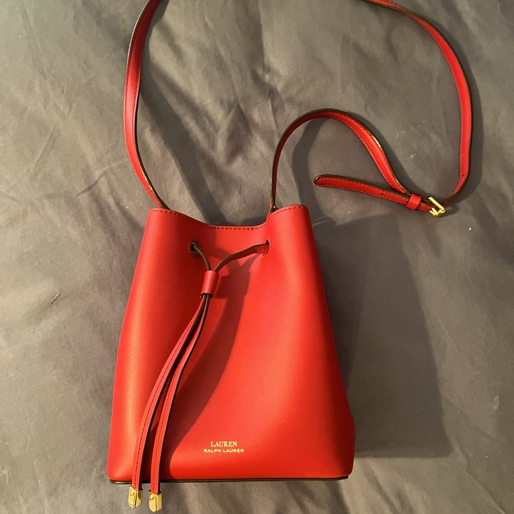 Ralph Lauren all leather handbag